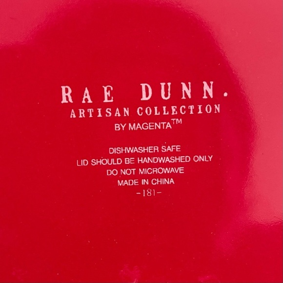 Rae Dunn Artisan Collection Holiday “Deck The Paws” Pet Canister Dog Treat Jar. - Picture 8 of 10